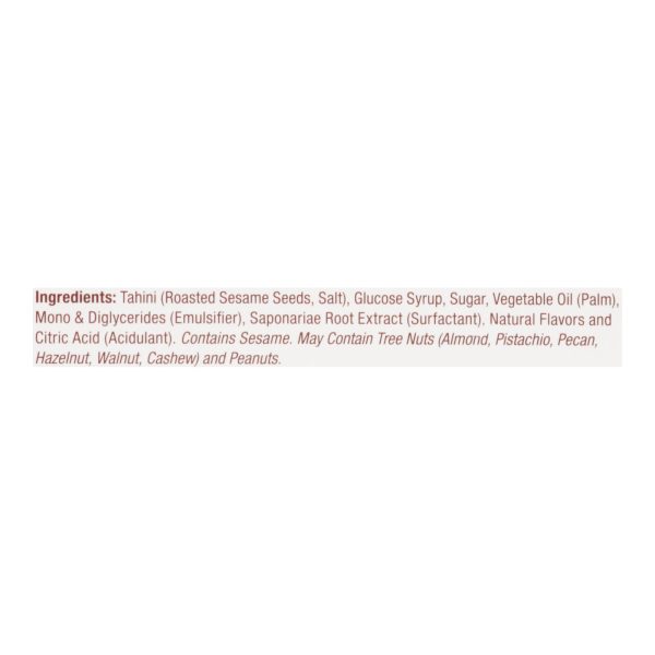 Mighty Sesame Company - Tahini Bar Vanilla - Case of 8 - 6/3.8 OZ - Image 3