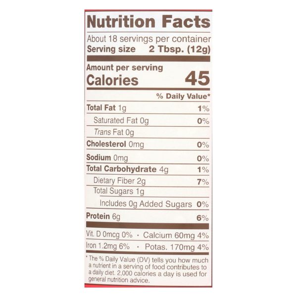 Barney Butter Powdered Almond Butter - Case of 6 - 8 OZ - Image 2