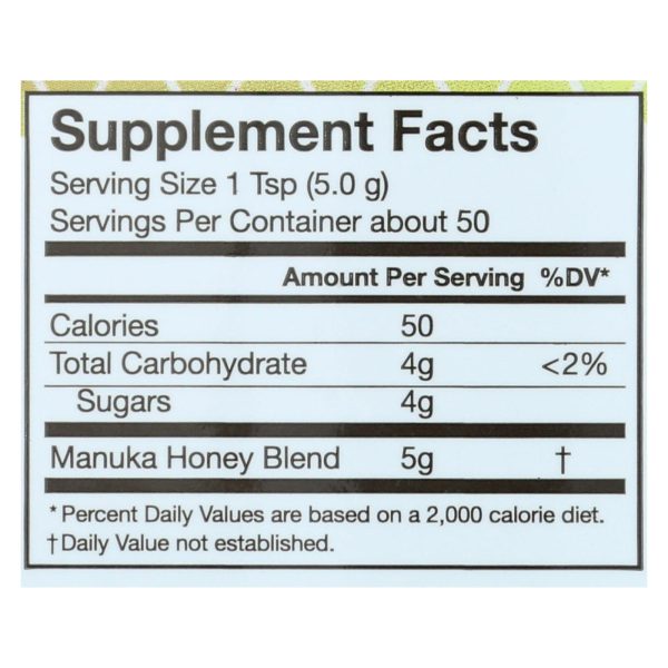 Manukaguard Manuka Honey - Honey Dew Plus - 8.8 oz
