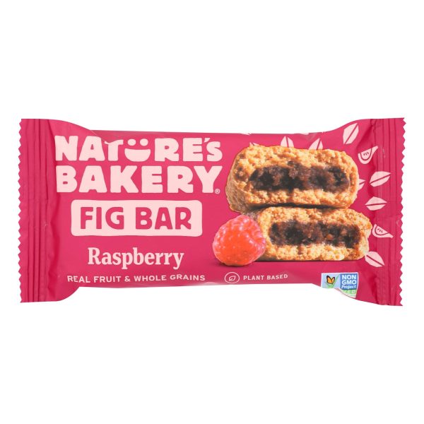 Nature's Bakery Stone Ground Whole Wheat Fig Bar - Raspberry - 2 oz - Case of 12 - Image 2