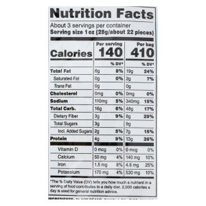 Calbee Snapea Crisp - Black Bean Crisps - Mango Chile Lime - Case of 12 - 3 oz