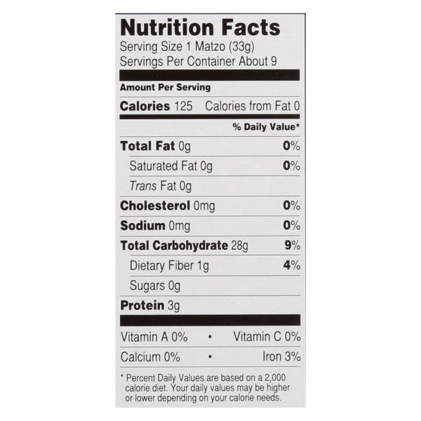 Yehuda - Matzo Thins Unsalted - Case of 12 - 10.5 OZ - Image 3