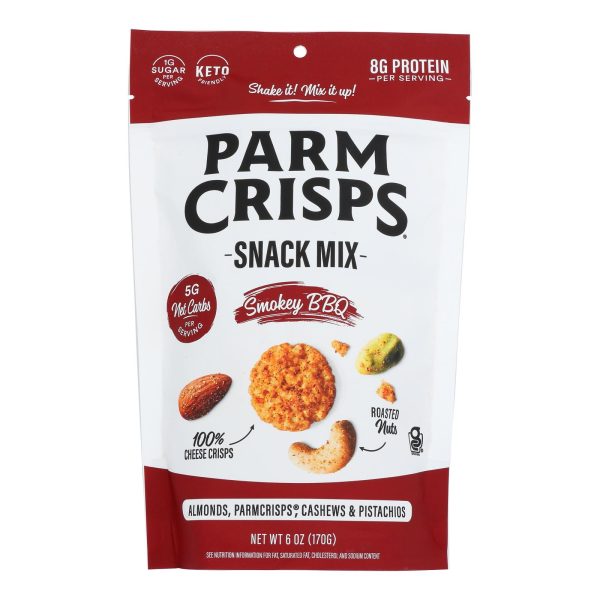 Parm Crisps - Snack Mx Bbq Parm Crisp - Case of 12-6 OZ - Image 3
