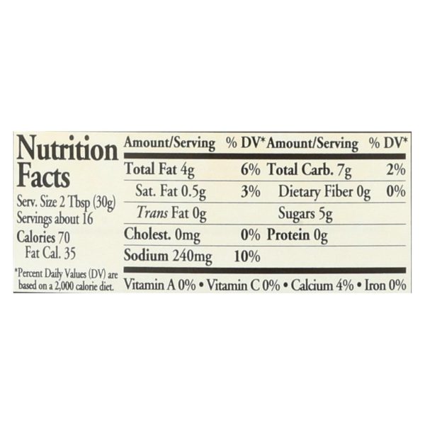 Newman's Own Honey Mustard Dressing Honey - Case of 6 - 16 OZ - Image 2