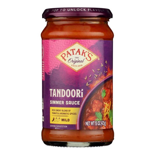 Patak's - Sauce Tandoori - Case of 6-15 FZ - Image 2