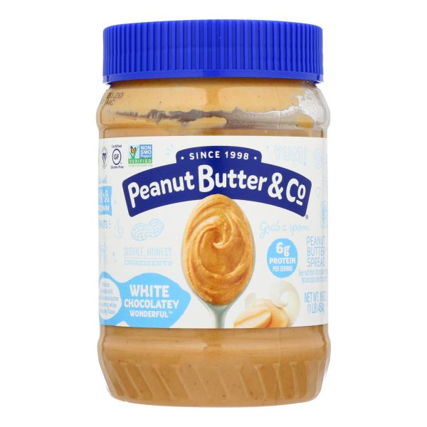 Peanut Butter and Co Peanut Butter - White Chocolate Wonderful - Case of 6 - 16 oz. - Image 2