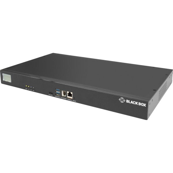 Black Box LES1700 Series Console Server - POTS Modem, Dual 10/100/1000 - Image 4