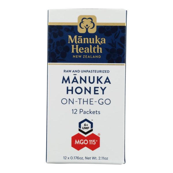 Manuka Health - Honey Manuka Go Mgo 115 - 1 Each-12 CT - Image 2