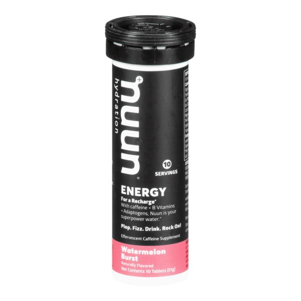 Nuun Hydration - Energy Watermelon Burst - Case of 8 - 10 CT - Image 2