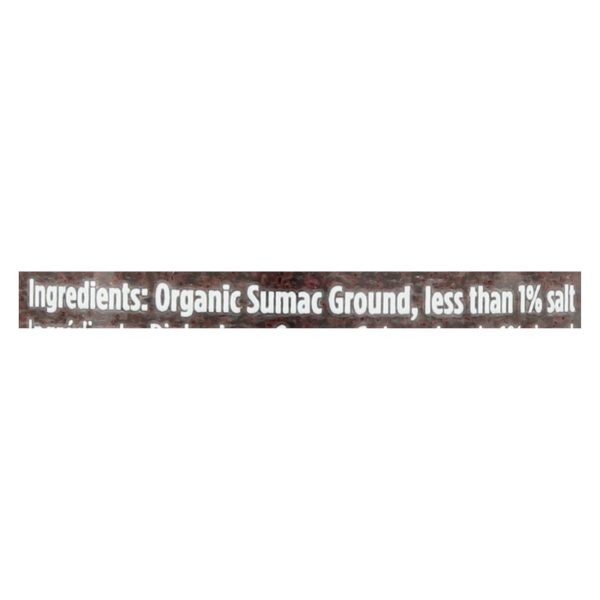 Spicely Organics - Organic Sumac - Case of 3 - 2 oz.