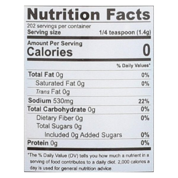 Redmond's Real Salt  - Case of 6 - 4.75 OZ