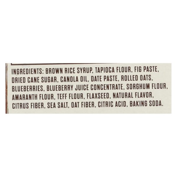 Nature's Bakery Gluten Free Fig Bar - Blueberry - Case of 6 - 2 oz.