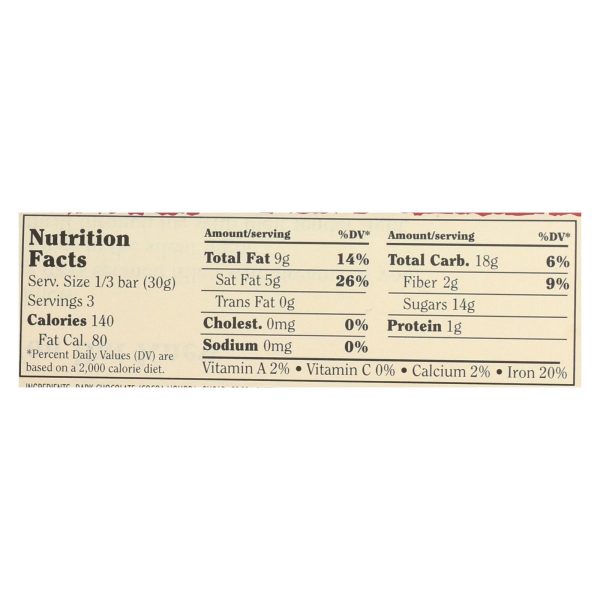 Chocolove Xoxox - Premium Chocolate Bar - Dark Chocolate - Chilies and Cherries - 3.2 oz Bars - Case of 12 - Image 2
