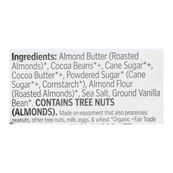 Theo Chocolate Salted Almond Butter Cups - Dark Chocolate - Case of 12 - 1.3 oz. - Image 3