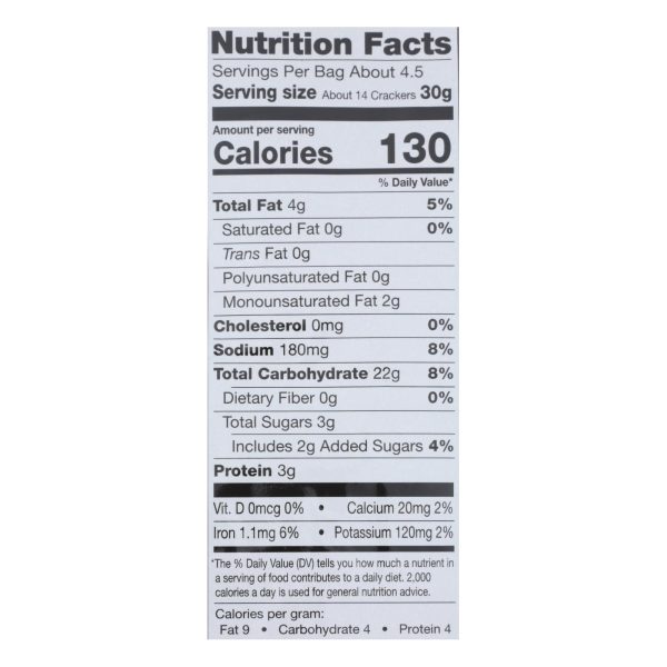 Miltons Gluten Free Baked Crackers - Everything - Case of 12 - 4.5 oz.