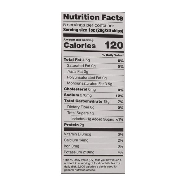 Popchips Potato Chip - Crazy Hot - Case of 12 - 5 oz