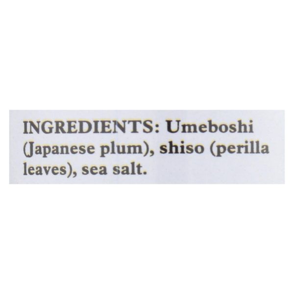 Emperor's Kitchen Umeboshi Plum Paste  - Case of 12 - 6 OZ - Image 2