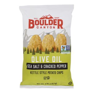 Boulder Canyon Natural Foods - Canyon Olv Oil Ss&pp - CS of 12-6 OZ