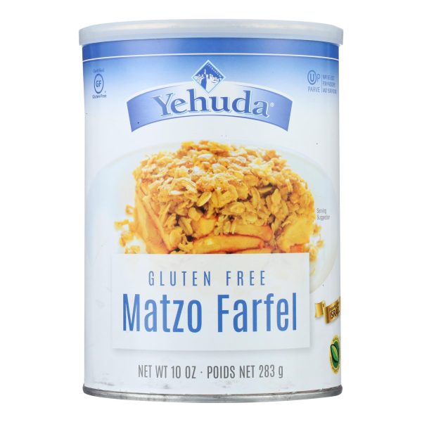 Yehuda, Gluten Free Matzo Farfel - Case of 12 - 10 OZ - Image 2