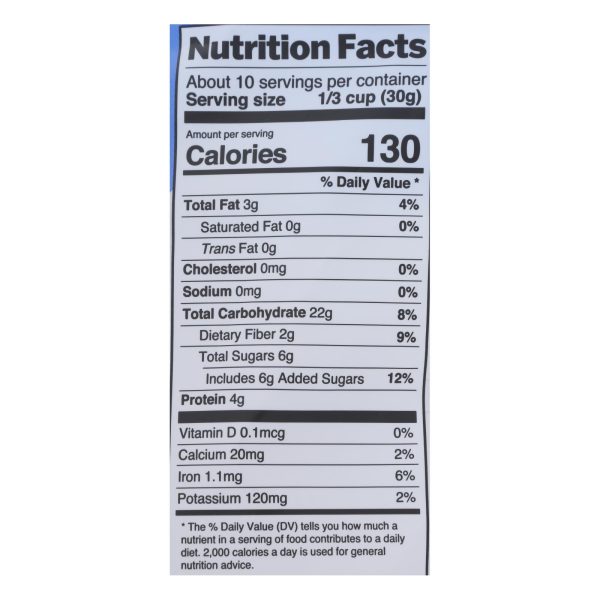 Bakery On Main Organic Happy Granola - Sprouted Blueberry Flax - Case of 6 - 11 oz - Image 2