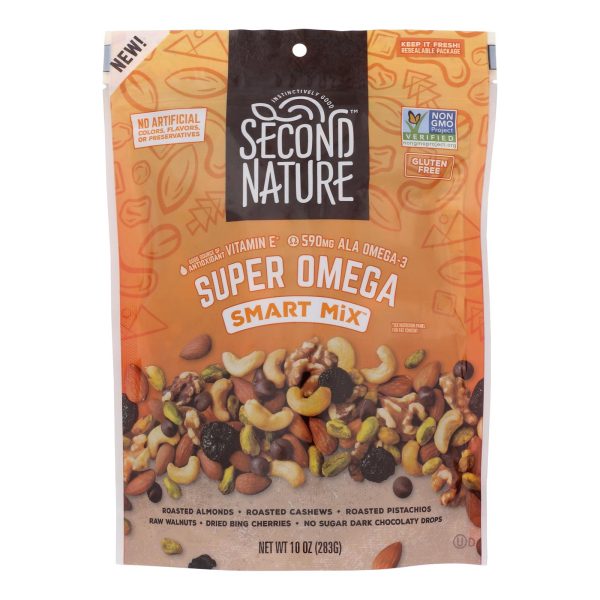 Second Nature - Nut Medley Super Omega Smart Mix - Case of 6-10 OZ - Image 3