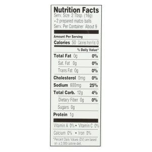 Manischewitz - Matzo Ball Mix - Case of 24 - 5 oz.