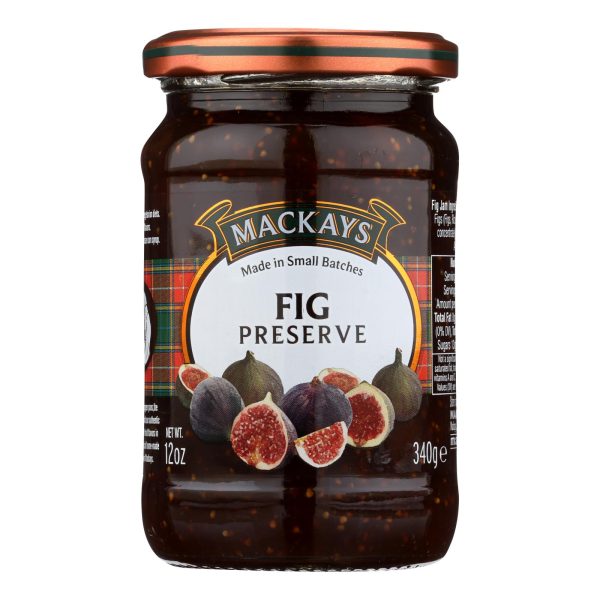 Mackays Fig Preserve - Case of 6 - 12 OZ - Image 2