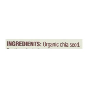 Spectrum Essentials Organic Chia Seeds - Omega-3 and Fiber - 12 oz