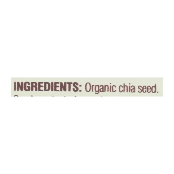 Spectrum Essentials Organic Chia Seeds - Omega-3 and Fiber - 12 oz