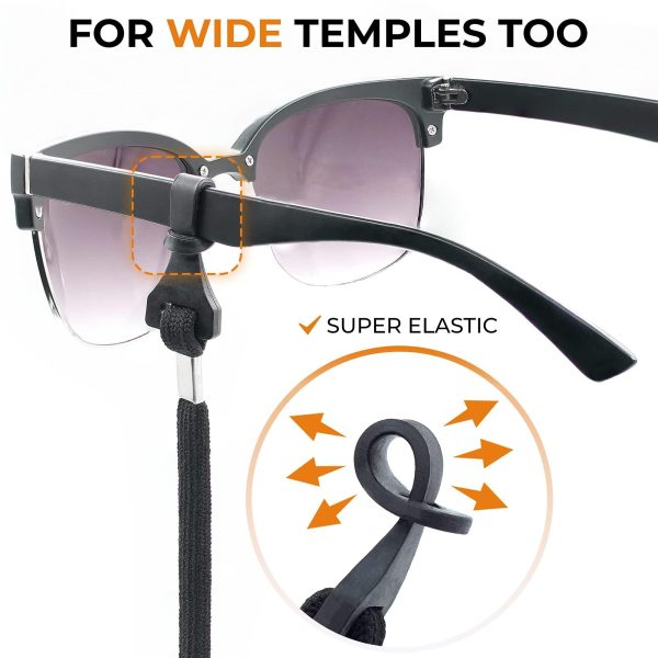 Eyeglass Holder Straps   4 Premium Eyeglasses Cord for Men   Eye Glass Accessory Chain for Women   Sunglass Lanyard Around Neck   4 Cords - Image 5