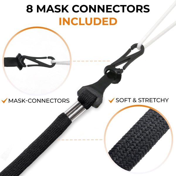 Eyeglass Holder Straps   4 Premium Eyeglasses Cord for Men   Eye Glass Accessory Chain for Women   Sunglass Lanyard Around Neck   4 Cords - Image 6