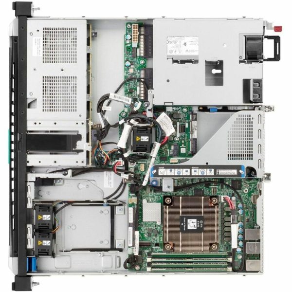 HPE SMART CHOICE ProLiant DL20 G11 1U Rack Server - 1 x Intel Xeon E-2436 2.9 GHz - 32 GB RAM - 1.92 TB SSD - (2 x 960GB) SSD Configuration - Serial ATA, 12Gb/s SAS Controller - Image 3