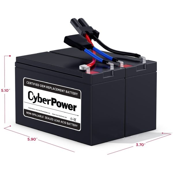CyberPower RB1270X2B Replacement Battery Cartridge - Image 3