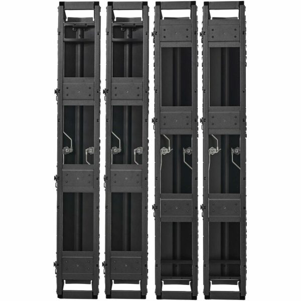 Eaton Tripp Lite Series High-Capacity Vertical Cable Manager - Deep Double Finger Duct with Cover, Double Sided, 6 in. Wide, Black, 7 ft. (2.2 m) - Image 4