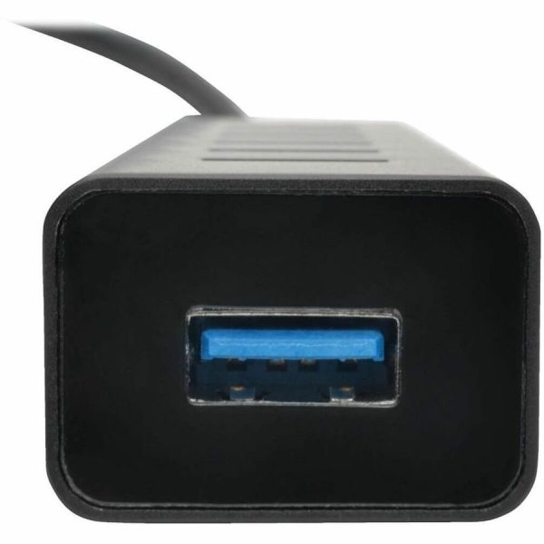Eaton Tripp Lite Series 7-Port USB-A Mini Hub - USB 3.x (5Gbps), International Plug Adapters, Aluminum Housing - Image 4