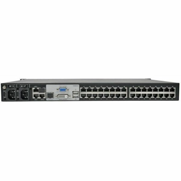 Eaton Tripp Lite Series NetDirector 32-Port Cat5 KVM over IP Switch - Virtual Media, 2 Remote + 1 Local User, 1U Rack-Mount, TAA - Image 4