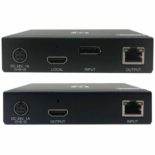 Eaton Tripp Lite Series DisplayPort to HDMI over Cat6 Extender Kit, KVM Support, 4K 60Hz, 4:4:4, USB, PoC, HDCP 2.2, 230 ft., TAA - Image 4