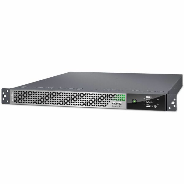 APC Smart-UPS Ultra On-Line, 3kVA, Lithium-ion, Rackmount 1U, 120V, 5x 5-20R + 1x L5-30R NEMA outlets, Network Card, Extended runtime, W/ rail kit