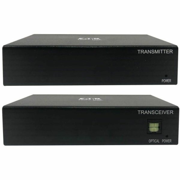 Eaton Tripp Lite Series DisplayPort to HDMI over Cat6 Extender Kit, Transmitter/Transceiver - 4K 60 Hz, HDR, 4:4:4, PoC, 230 ft. (70.1 m), TAA - Image 3