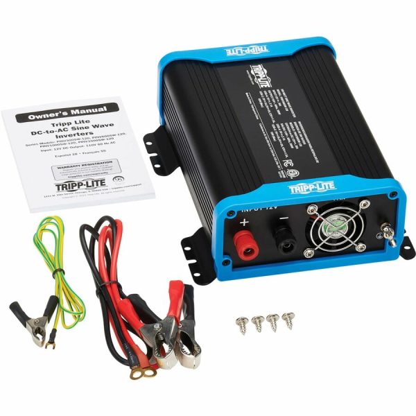Eaton Tripp Lite Series 300W Compact Power Inverter - 2x 5-15R, USB Charging, Pure Sine Wave - Image 3