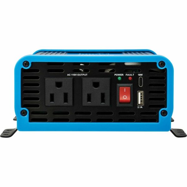 Eaton Tripp Lite Series 300W Compact Power Inverter - 2x 5-15R, USB Charging, Pure Sine Wave - Image 4