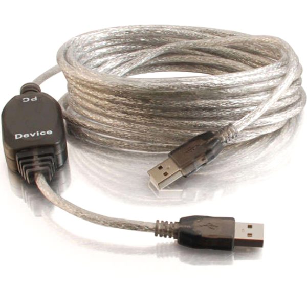 C2G 16.4ft USB Active Extension Cable - USB A to USB A Extension Cable - USB 2.0 - M/M - Image 2