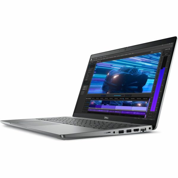Dell Precision 3000 3591 15.6" Touchscreen Mobile Workstation - Full HD - Intel Core Ultra 7 165H - vPro Technology - 32 GB - 512 GB SSD - Titan Gray - Image 3