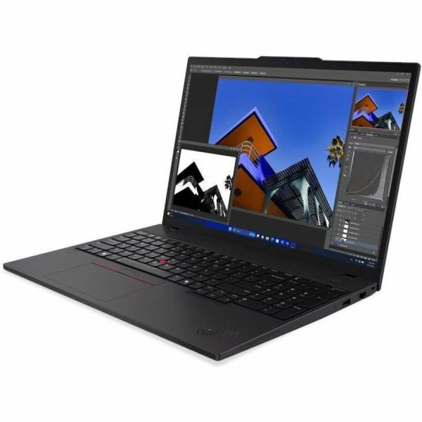 Lenovo ThinkPad T16 Gen 3 21MN005HUS 16" Touchscreen Notebook - WUXGA - Intel Core Ultra 7 165U - vPro Technology - 32 GB - 1 TB SSD - English Keyboard - Black - Image 6