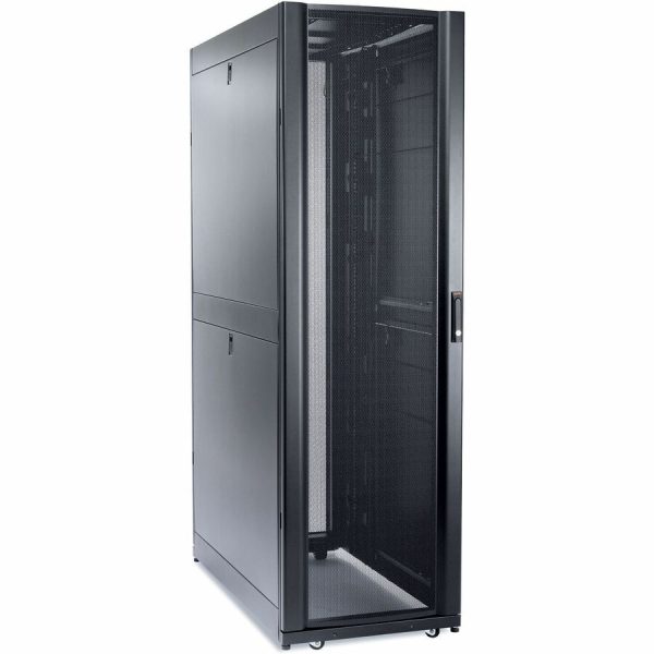 [TAA, BAA_COTS] APC NetShelter SX, Server Rack Enclosure, 45U, Black, 2124H x 600W x 1200D mm