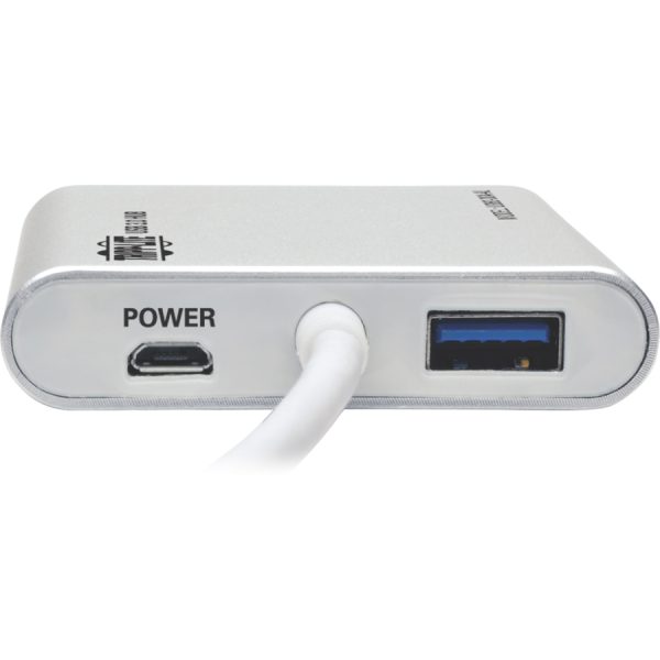 Eaton Tripp Lite Series 4-Port Portable USB 3.x (5Gbps) Mini Hub, Aluminum - Image 3