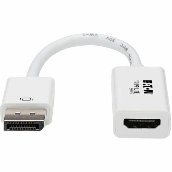Eaton Tripp Lite Series DisplayPort to HDMI Active Adapter Video Converter (M/F), 4K 60 Hz, DP 1.2, HDCP 2.2, 6 in. - Image 2