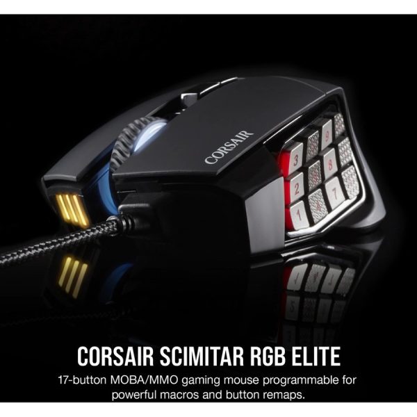 Corsair Scimitar RGB Elite Gaming Mouse - Image 6