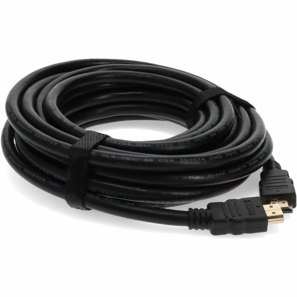 5PK 20ft HDMI 1.4 Male to HDMI 1.4 Male Black Cables Which Supports Ethernet Channel For Resolution Up to 4096x2160 (DCI 4K) - Image 7
