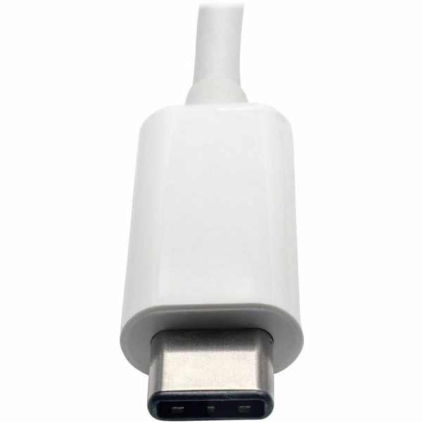 Eaton Tripp Lite Series USB-C to HDMI Adapter with USB 3.x (5Gbps) Hub Port and PD Charging, HDCP, White - Image 4